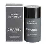 Stick Deodorant Chanel Pour Monsieur 75 ml til mænd produktemballage