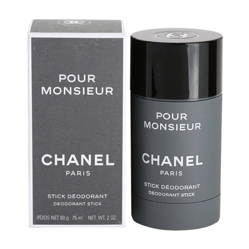 Stick Deodorant Chanel Pour Monsieur 75 ml til mænd produktemballage