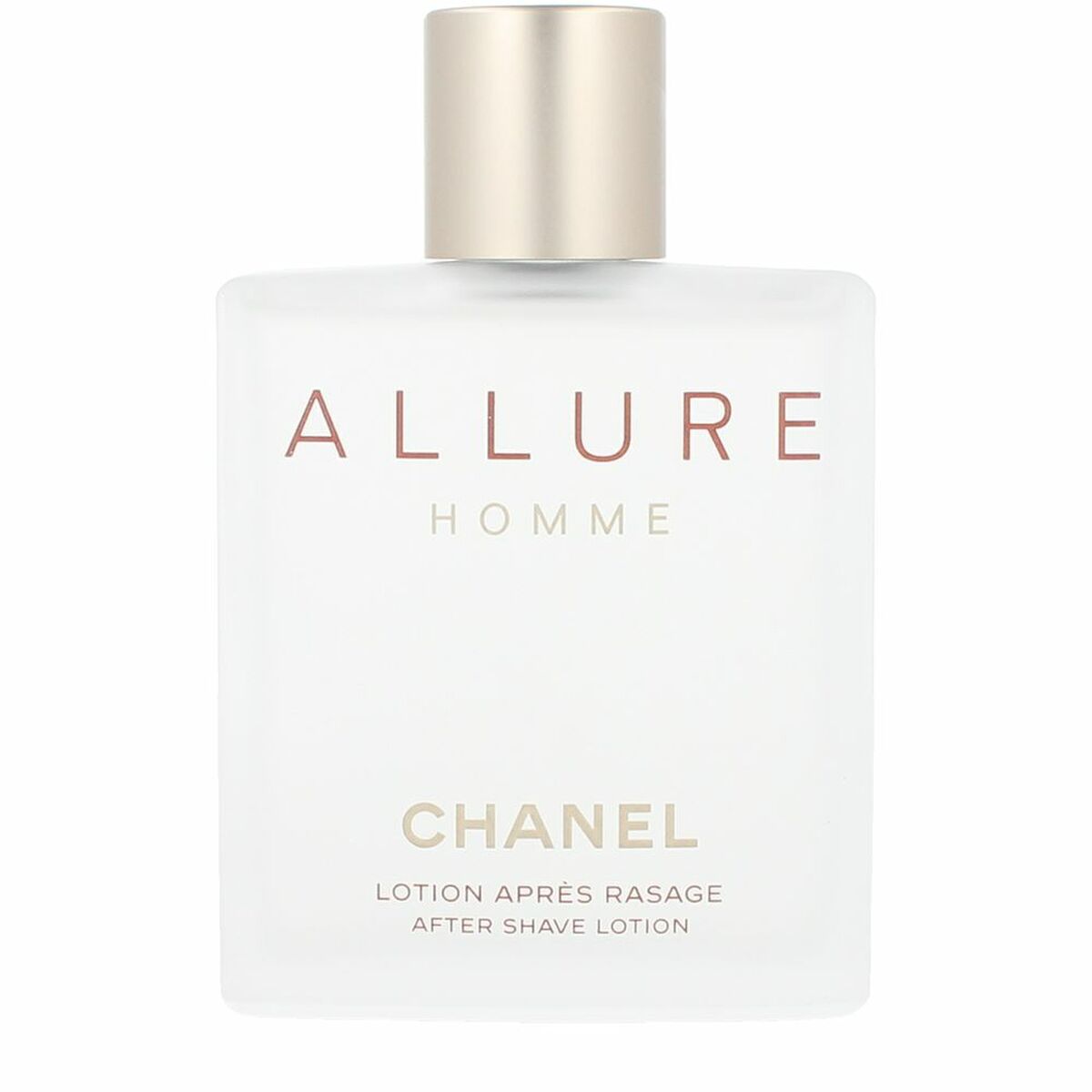 Aftershave Lotion Chanel ALLURE HOMME 100 ml hudplejeemballage