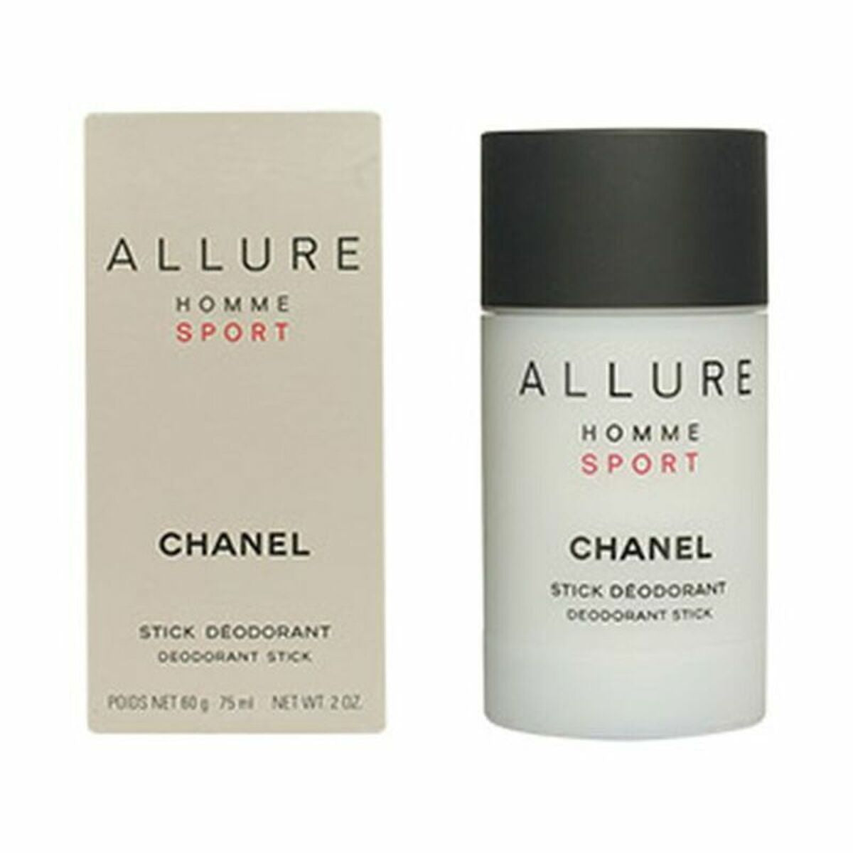 Stick Deodorant Chanel 1CC7201 75 g til mænd produktemballage