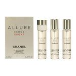 Herreparfumesæt Chanel EDT til mænd flaske