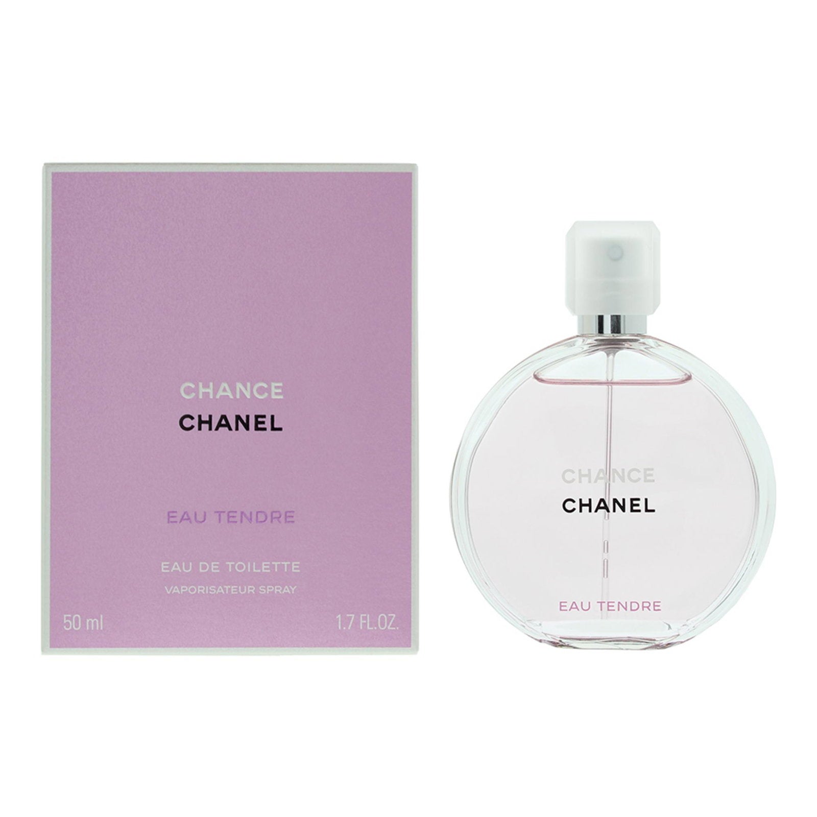 Chanel, Chance Eau Tendre, Eau De Toilette, For Women, 50 ml