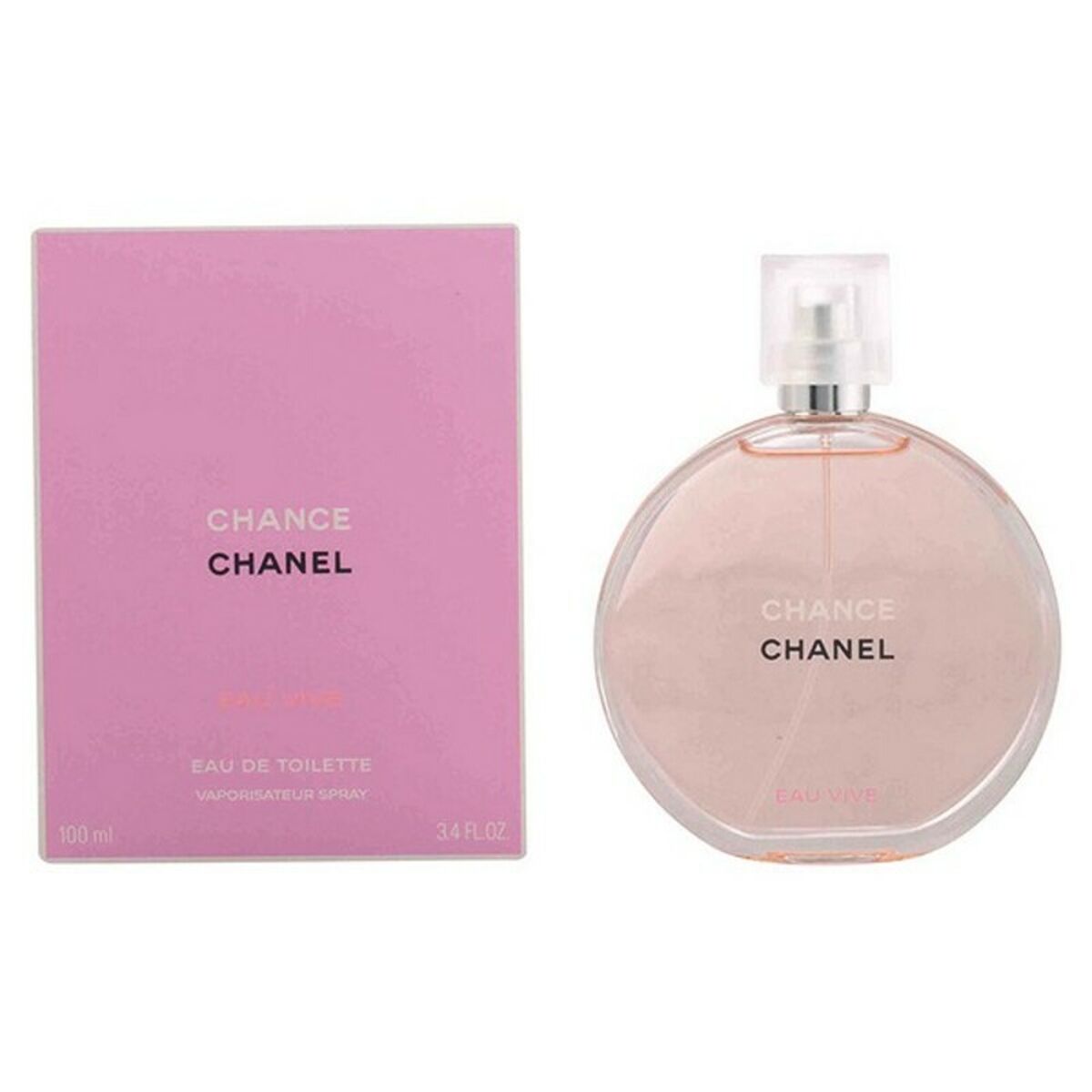 Dameparfume Chance Eau Vive Chanel EDT til kvinder flaske
