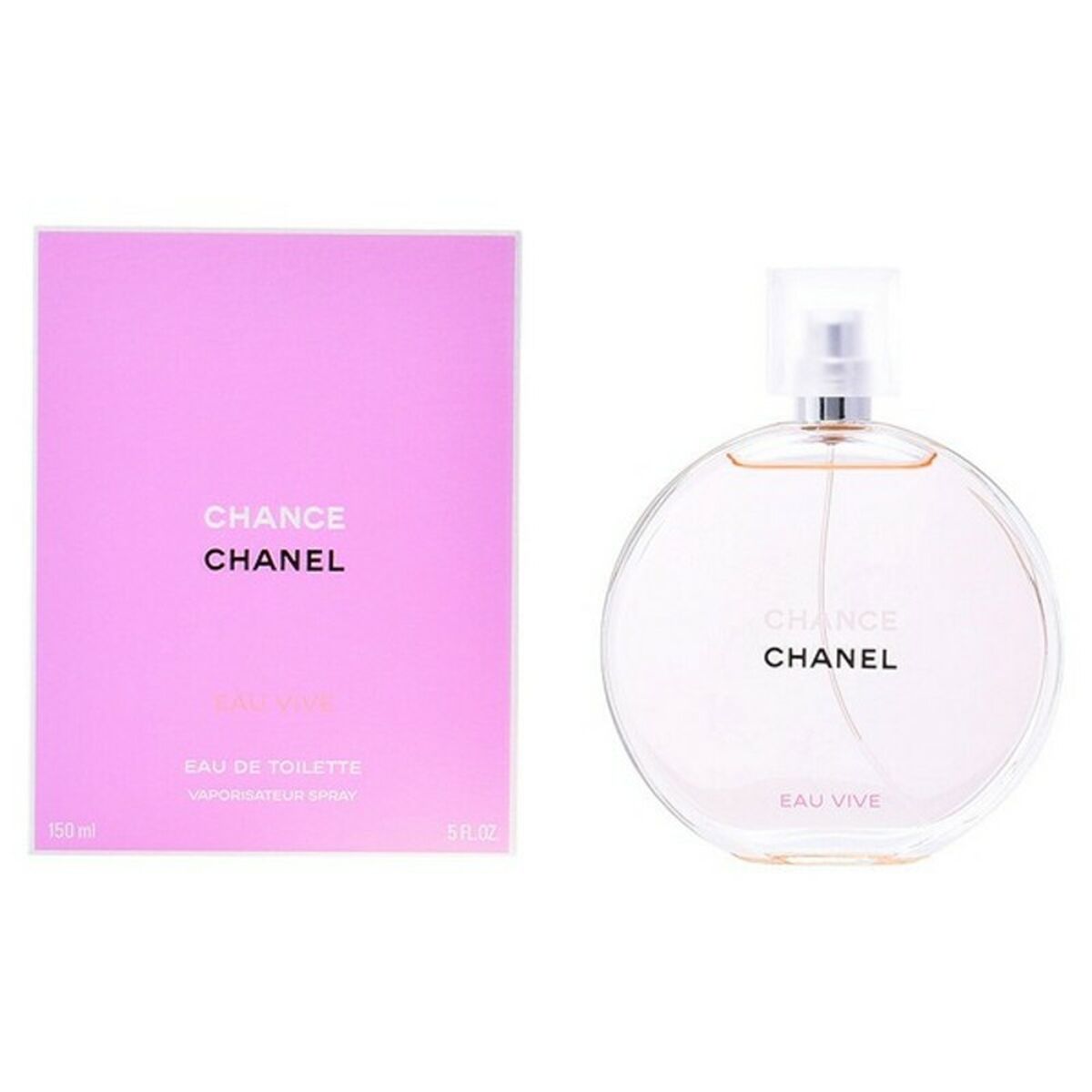 Dameparfume Chance Eau Vive Chanel EDT til kvinder flaske