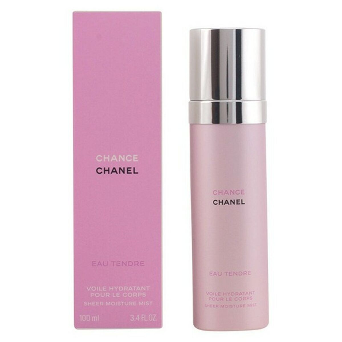 Body Spray Chance Eau Tendre Chanel Chance Eau Tendre 100 ml til kvinder produkt emballage