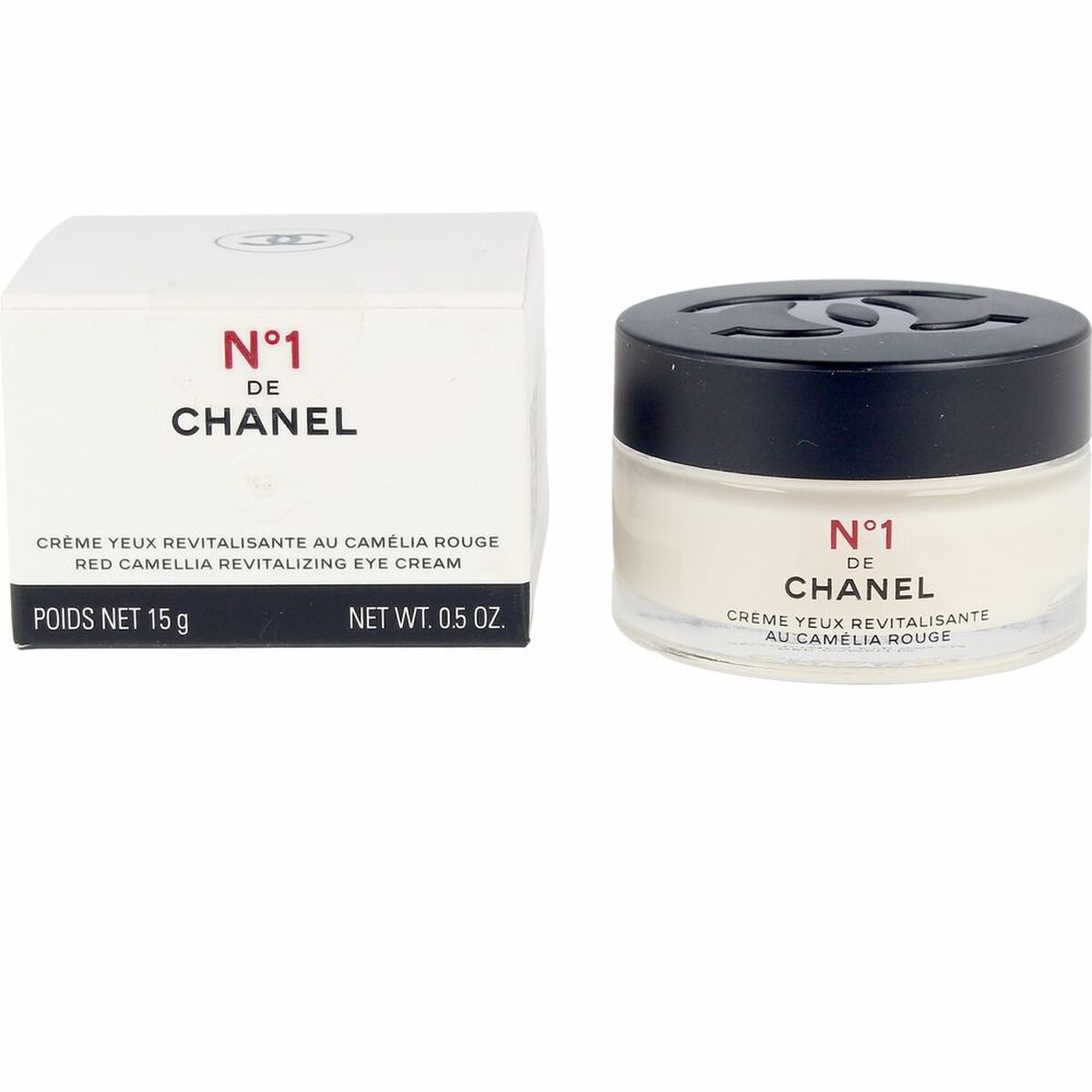 Eye Area Cream Chanel Nº1 15 g Revitaliserende hudplejeemballage