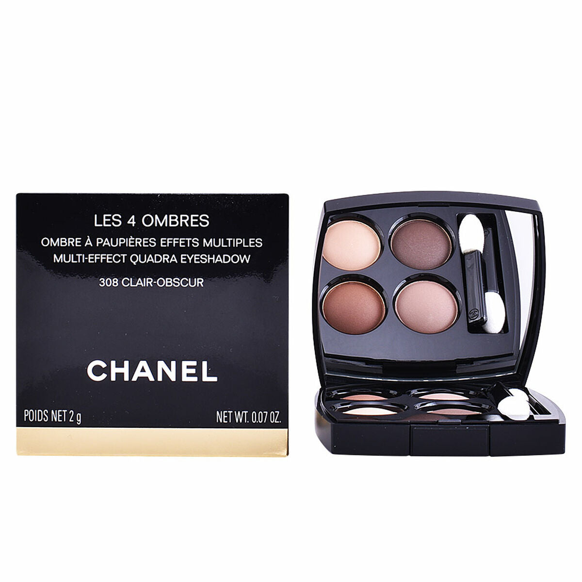 Eye Shadow Palette Les 4 Ombres Chanel makeup emballage