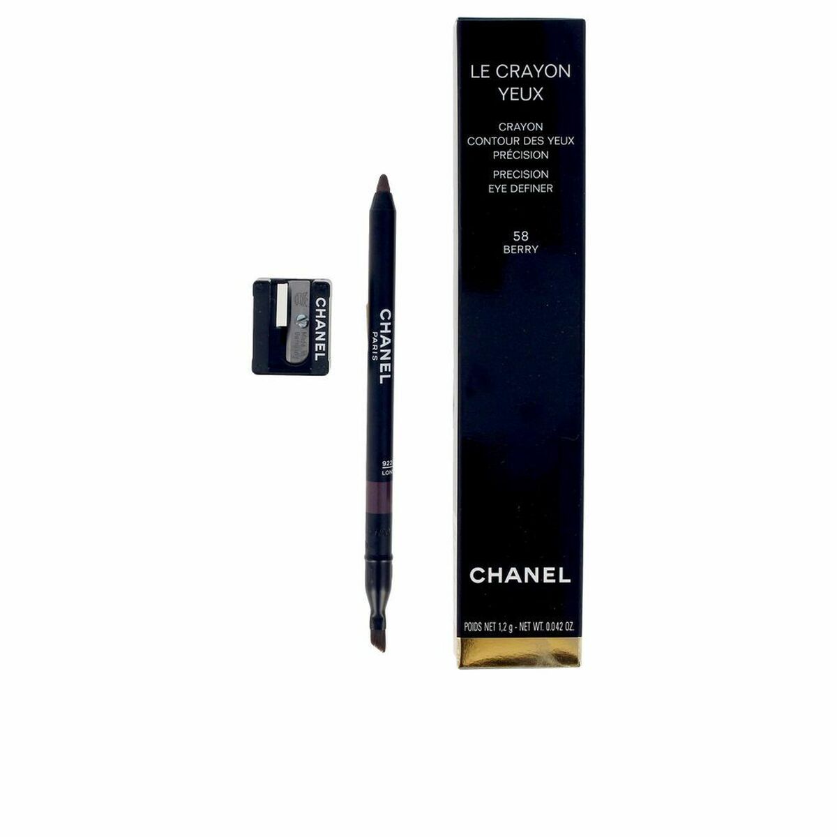 Eyeliner Chanel Le Crayon Yeux Berry 58 (1 enhed) makeup emballage