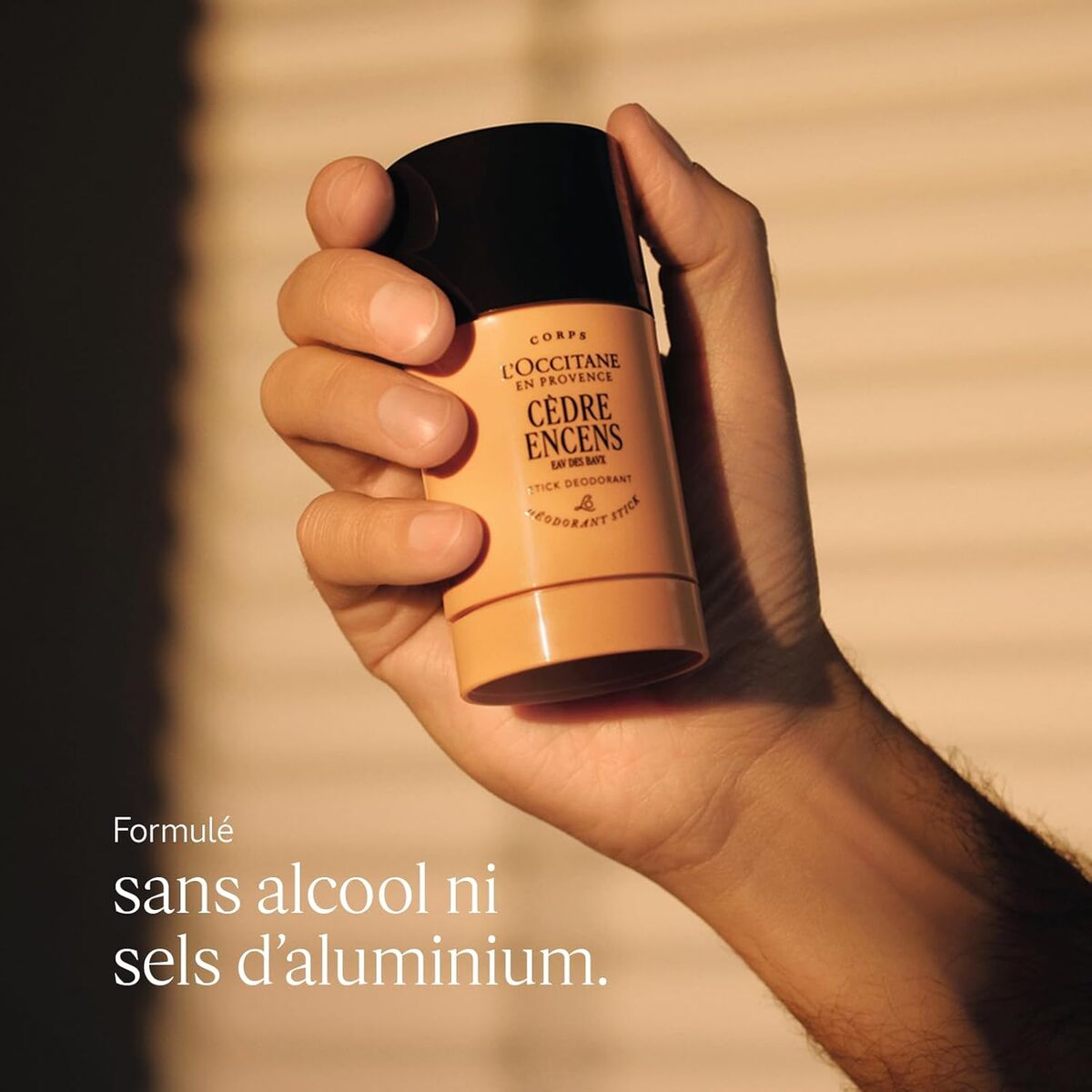 Spray Deodorant L'Occitane En Provence CÉDRE ENCENS produktemballage