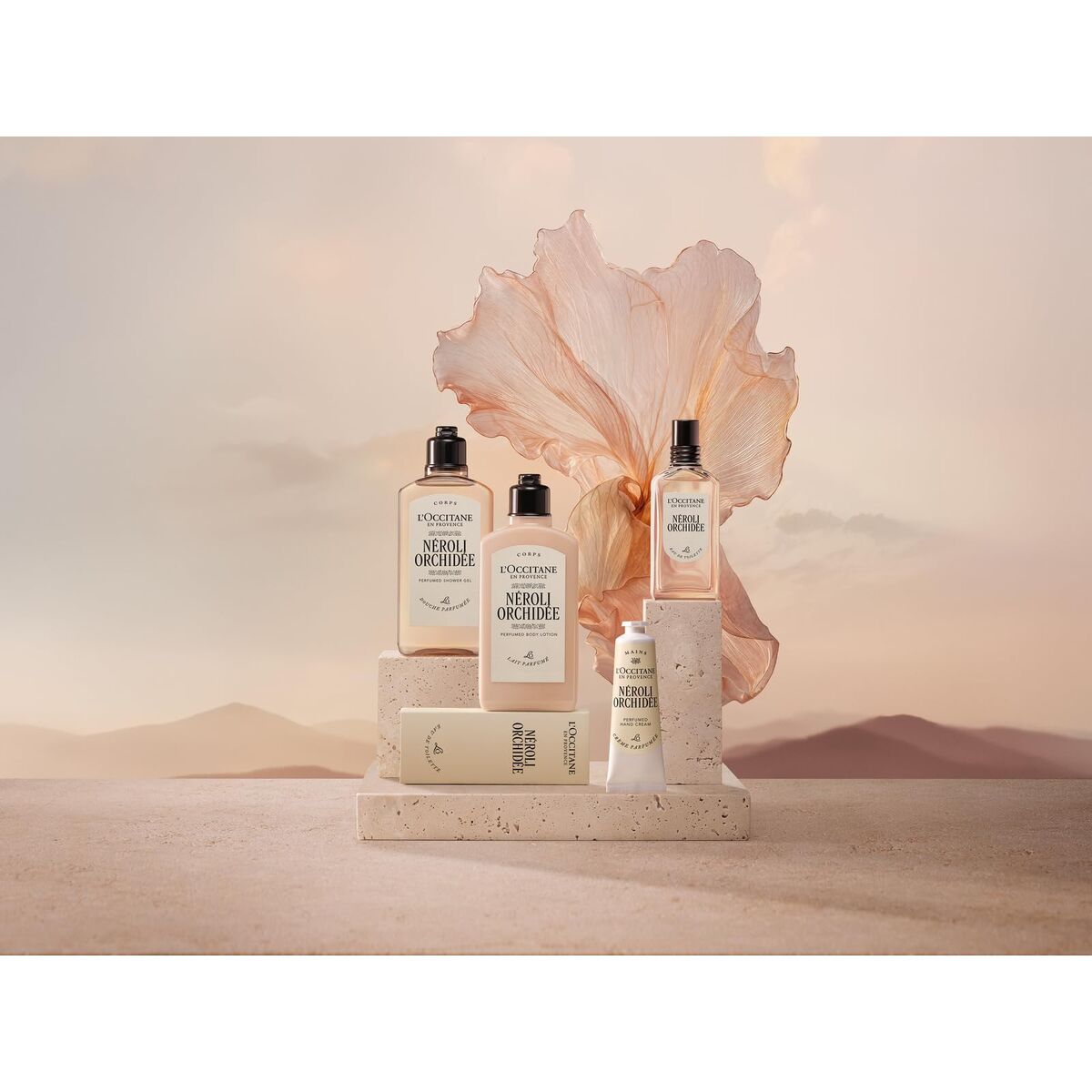 Body Lotion L'Occitane En Provence NÉROLI & ORCHIDÉE hudplejeemballage