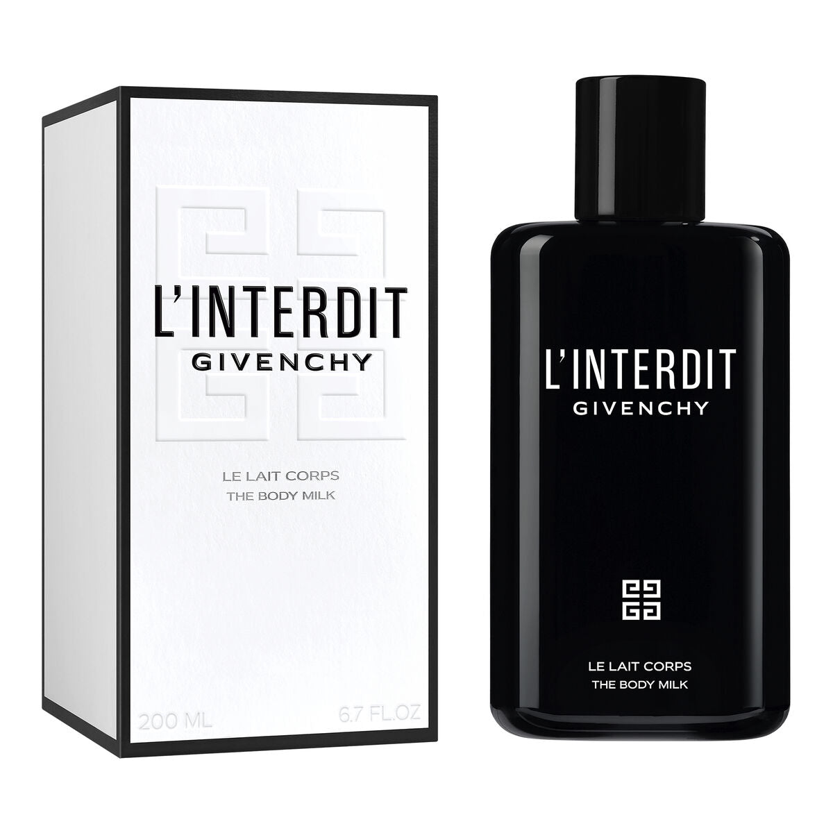 Body Lotion Givenchy Interdit 200 ml til kvinder hudpleje emballage
