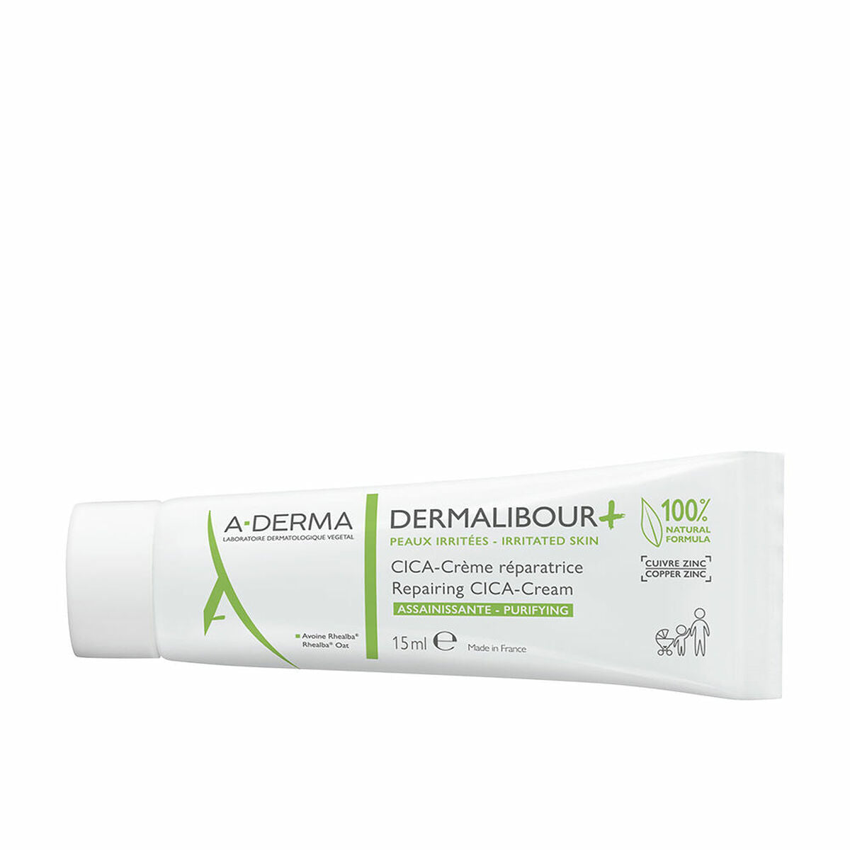 Restorative Cream A-Derma Cica 15 ml hudplejeemballage
