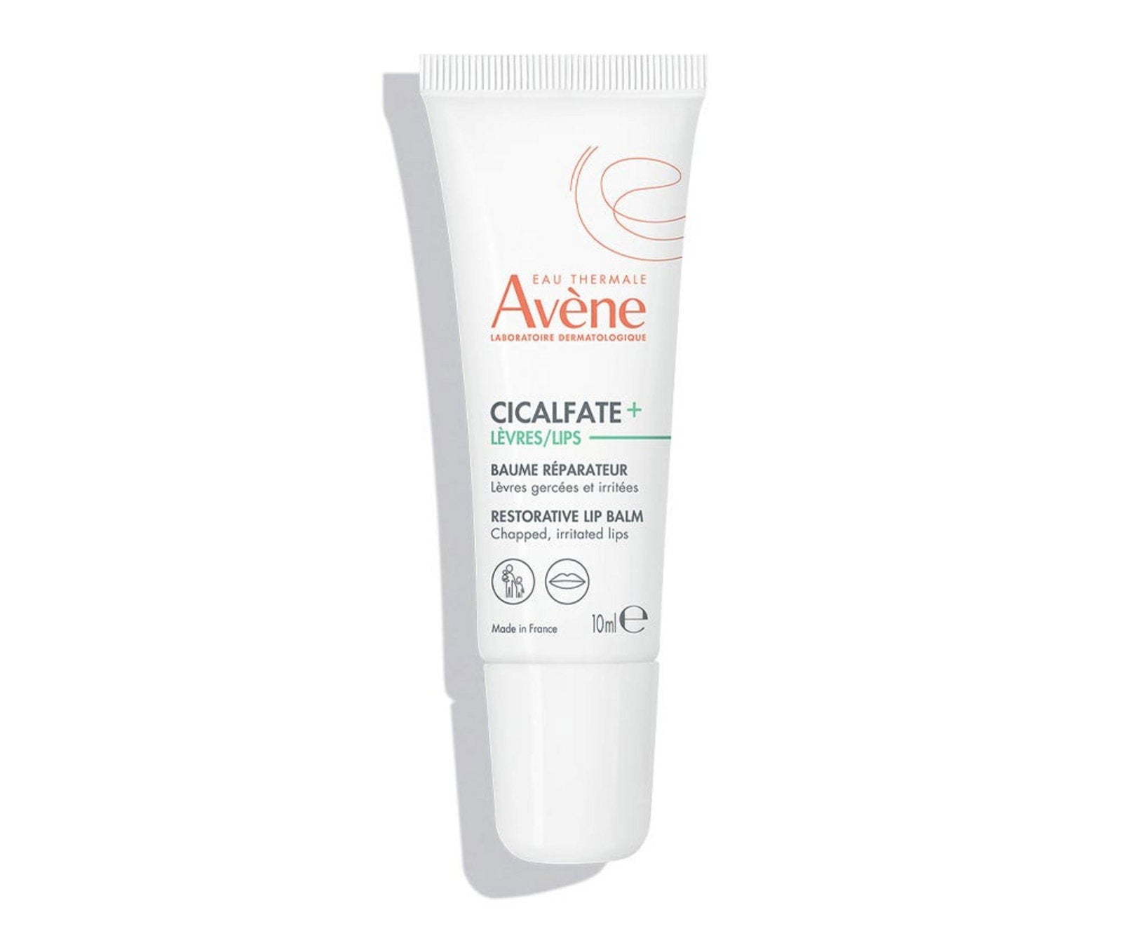 Avene, Cicalfate+, Natural, Hydrates, Lip Balm Treatment, 10 ml