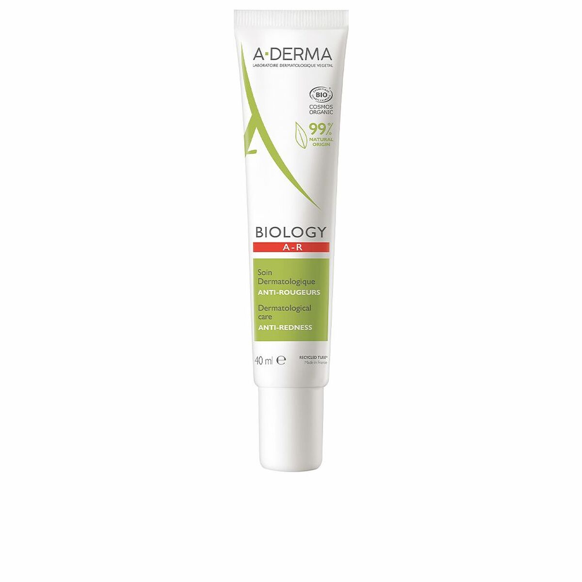 Anti-Reddening Cream A-Derma Biology (40 ml) til kvinders hudplejeemballage