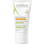 Restorative Cream A-Derma Exomega Control 50 ml til kvinders hudplejeemballage