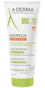 A-Derma, Exomega Control, Emollient, Cream, For Face & Body, 200 ml