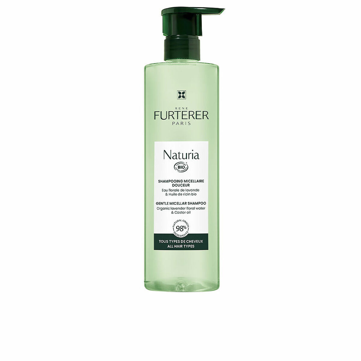 Shampoo René Furterer Naturia 400 ml shampooflaske