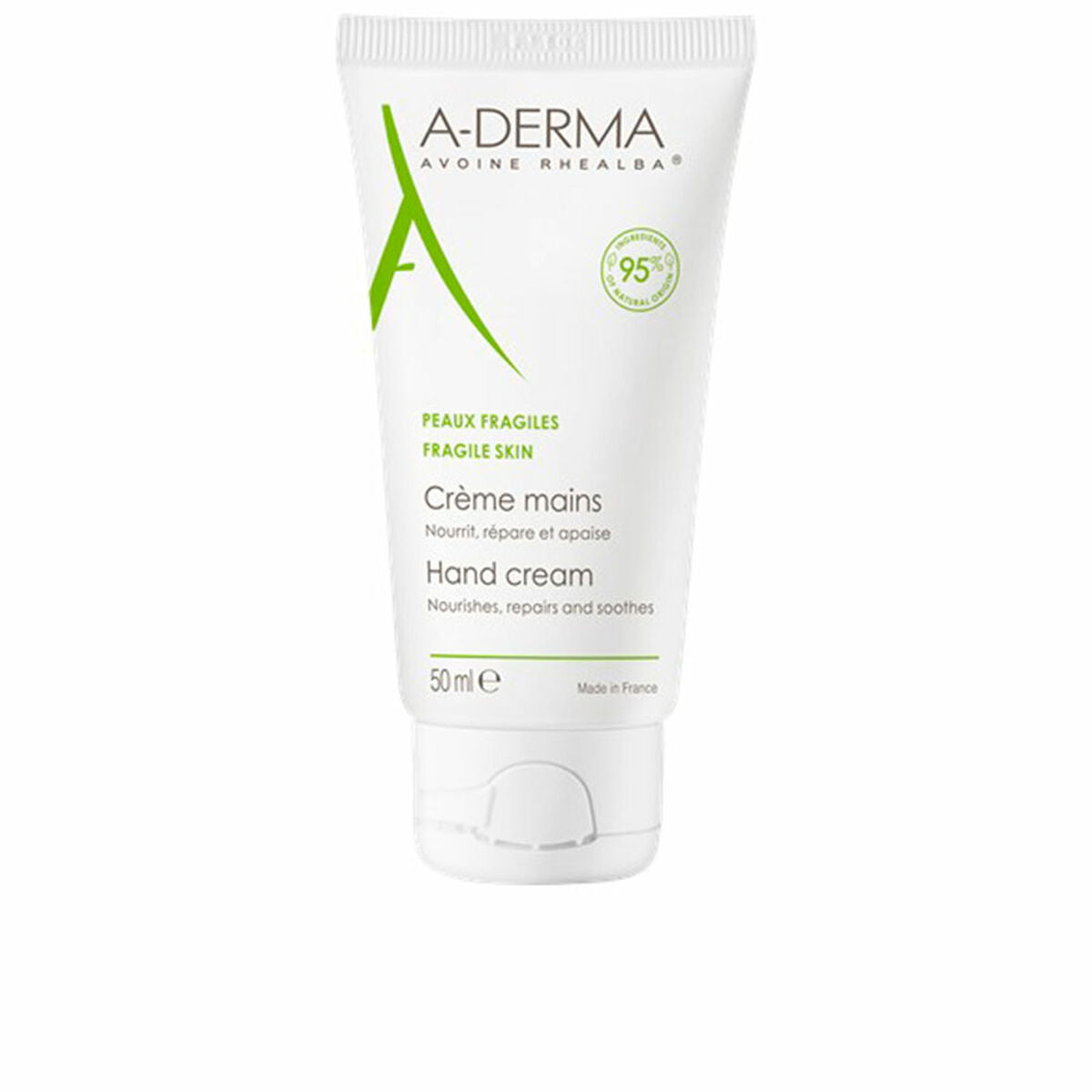 Håndcreme A-Derma Damaged skin 50 ml hudplejeemballage