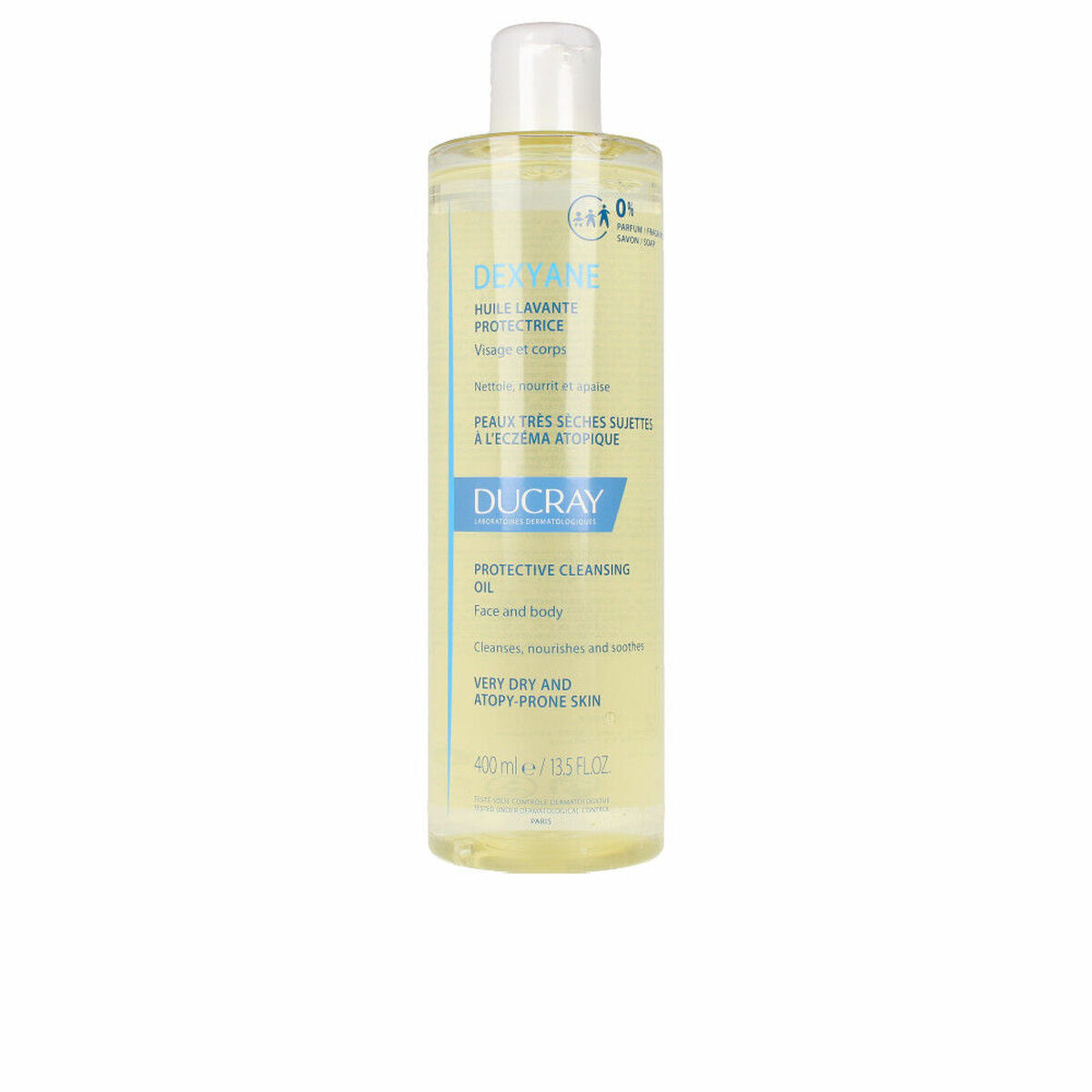 Shower Oil Ducray Dexyane (400 ml) produktemballage