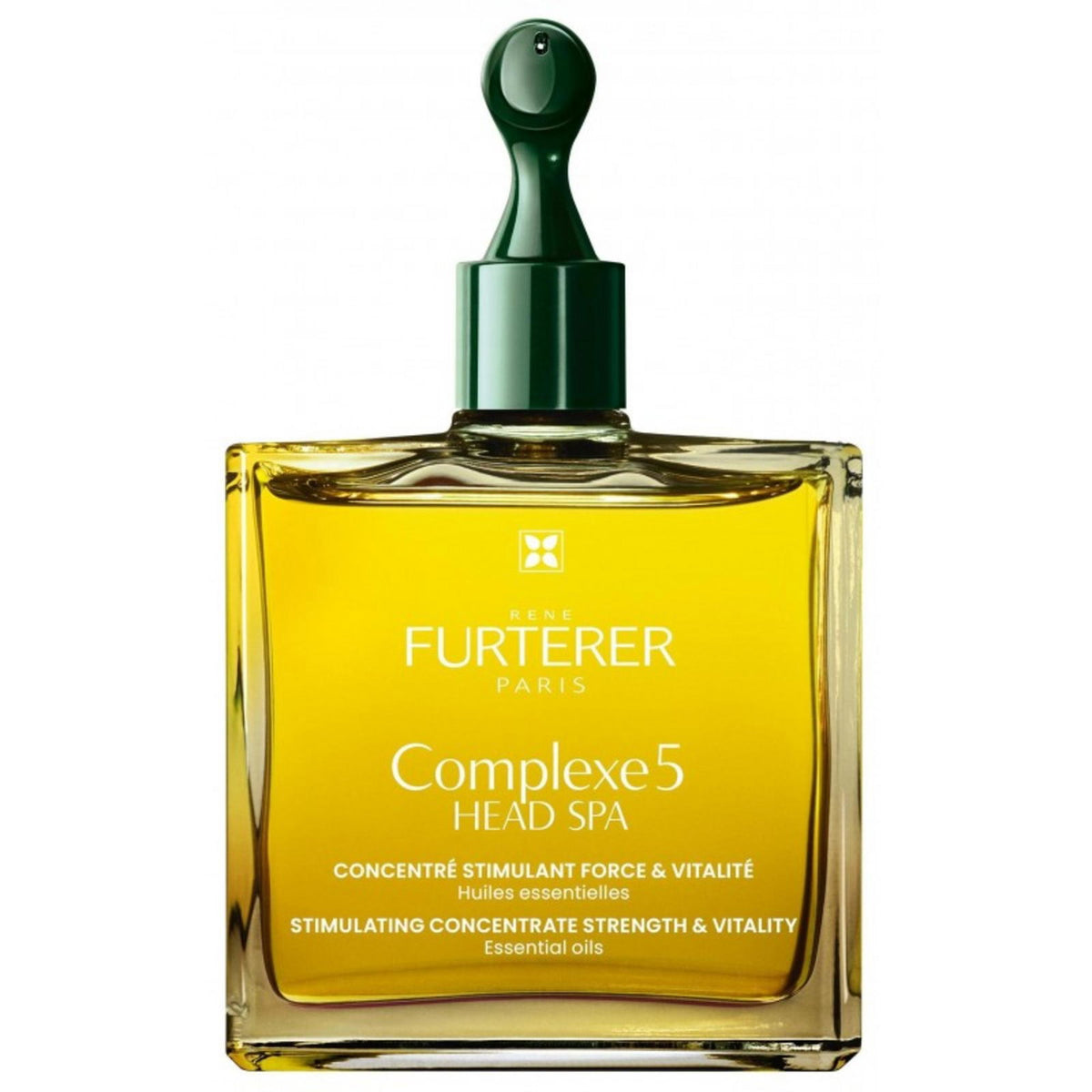 Rene Furterer, Head Spa Complexe 5, Essential Oils, Hair Pre-Shampoo, Strengthening, 50 ml