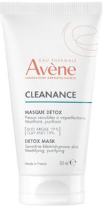 Avene, Cleanance, Cleansing & Exfoliation, Clay Mask, 50 ml