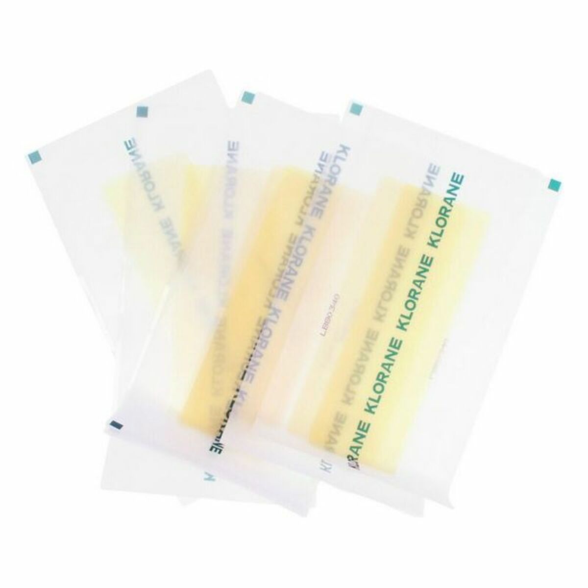 Body Hair Removal Strips Klorane produktemballage