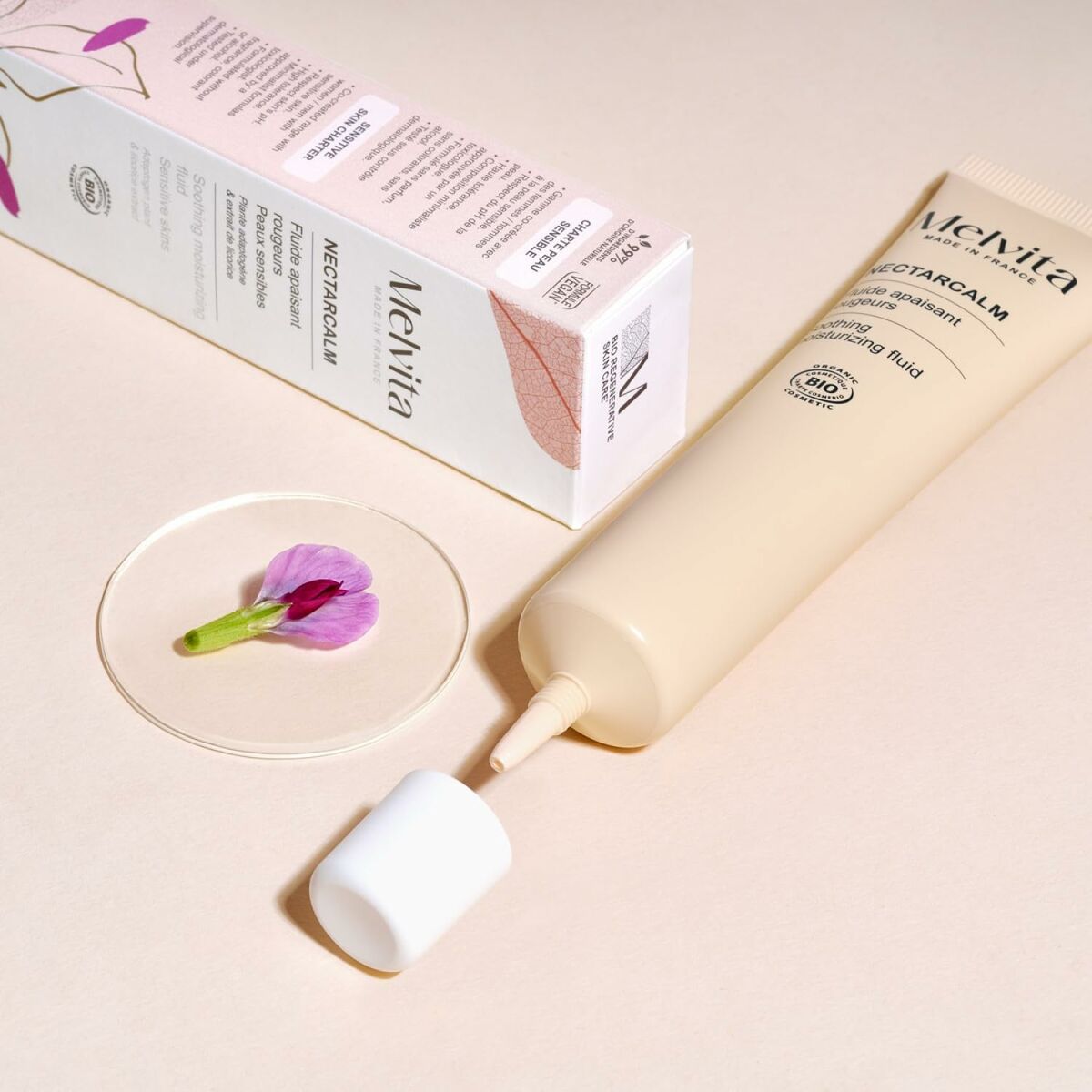 Ansigtscreme Melvita NECTAR CALM 40ml hudplejeemballage