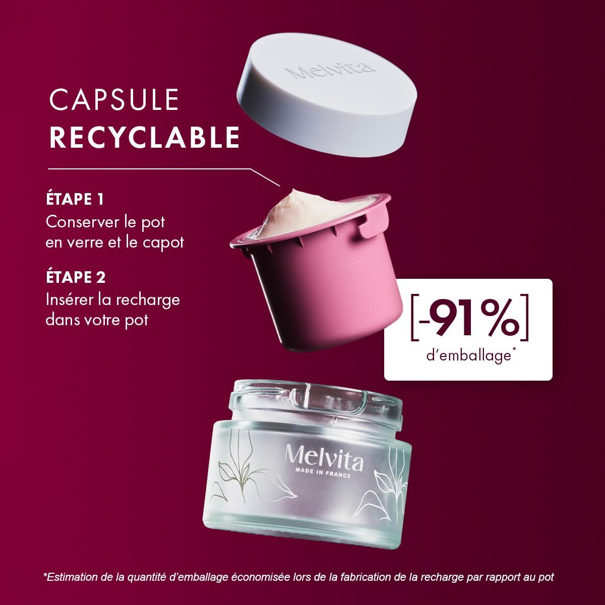 Ansigtscreme Melvita ARGÁN BIO 50 ml til kvinders hudplejeemballage