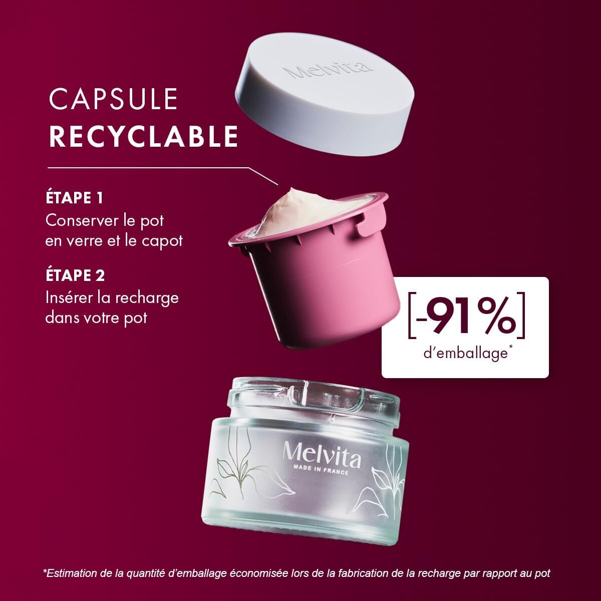 Ansigtscreme Melvita ARGÁN BIO 50 ml til kvinders hudplejeemballage