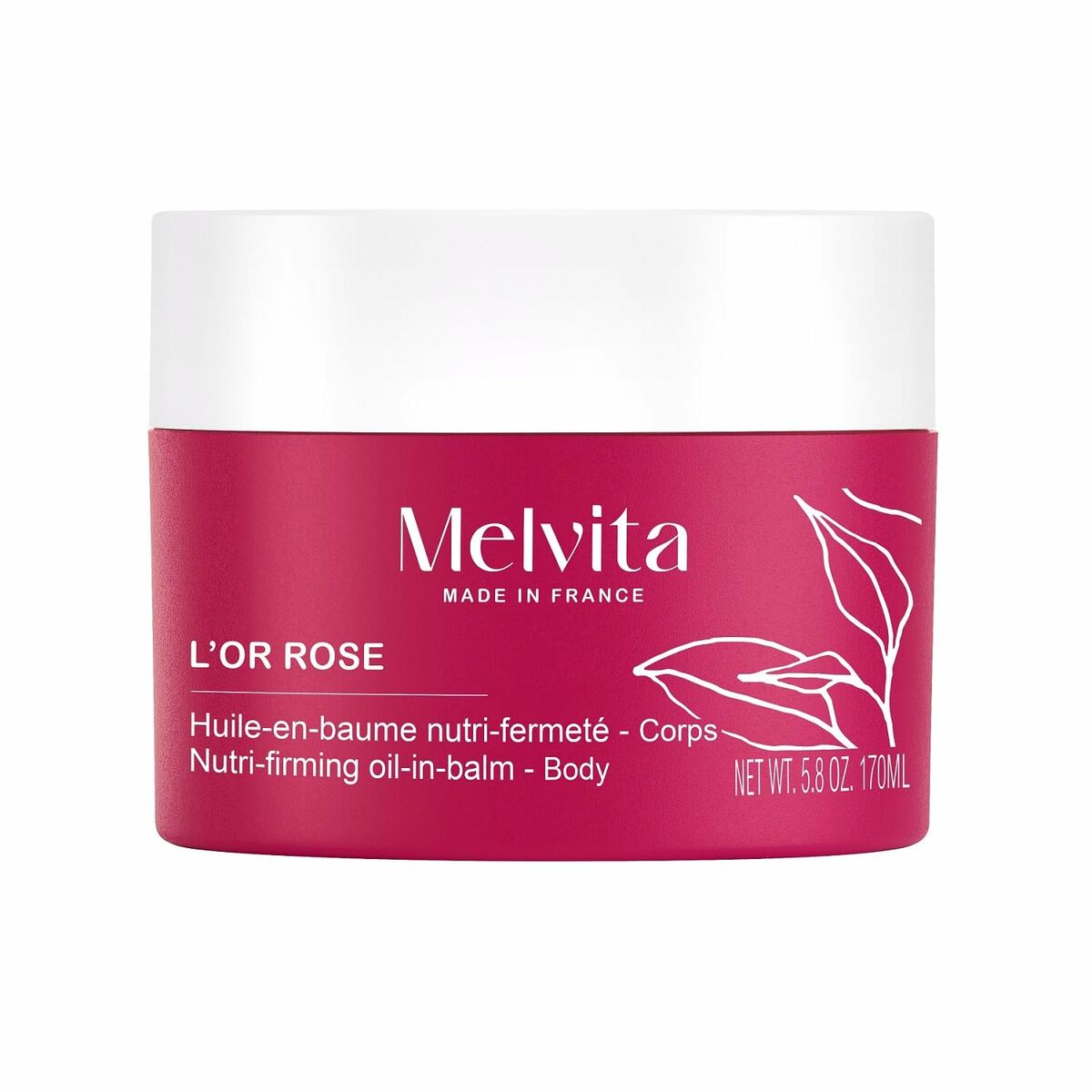 Body Lotion Melvita L'OR ROSE 170 ml til kvinder hudpleje emballage