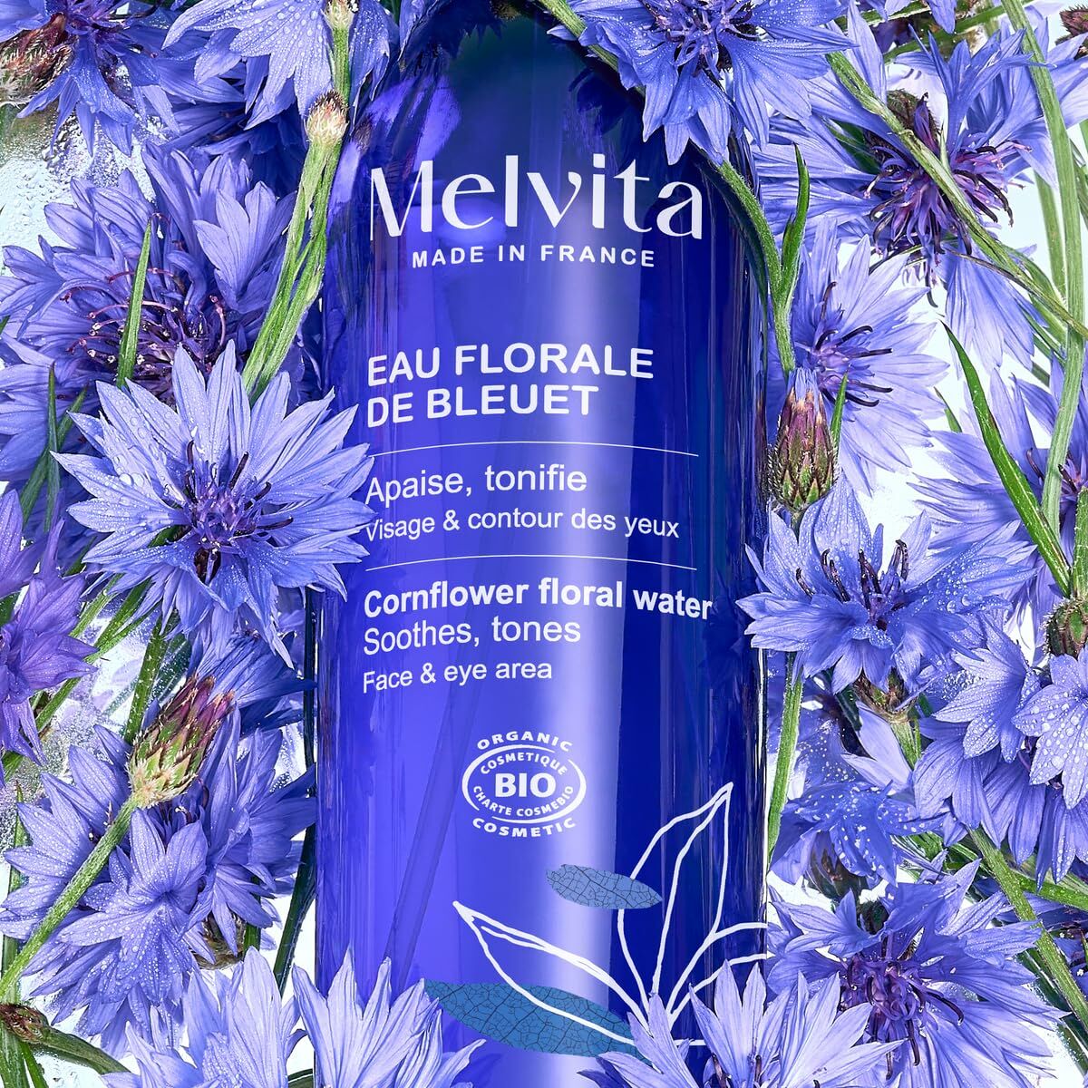 Blossom Toner Vand Melvita EAU D'HAMAMÉLIS 200 ml hudplejeemballage