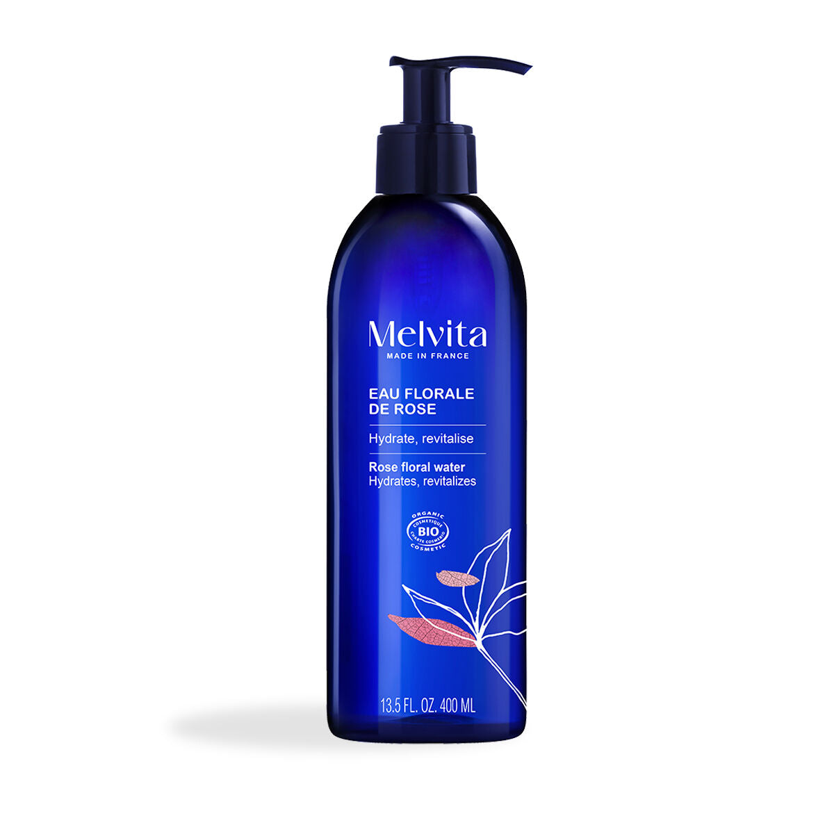 Ansigtsrensegel Melvita EAU DE FLEURS 400 ml hudplejeemballage