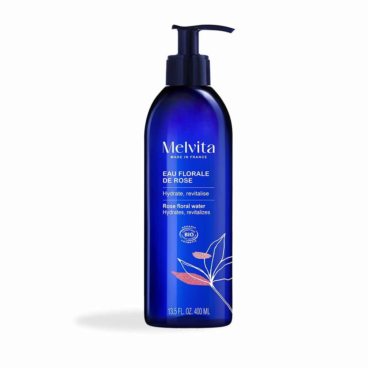 Ansigtsrensegel Melvita EAU DE FLEURS 400 ml hudplejeemballage