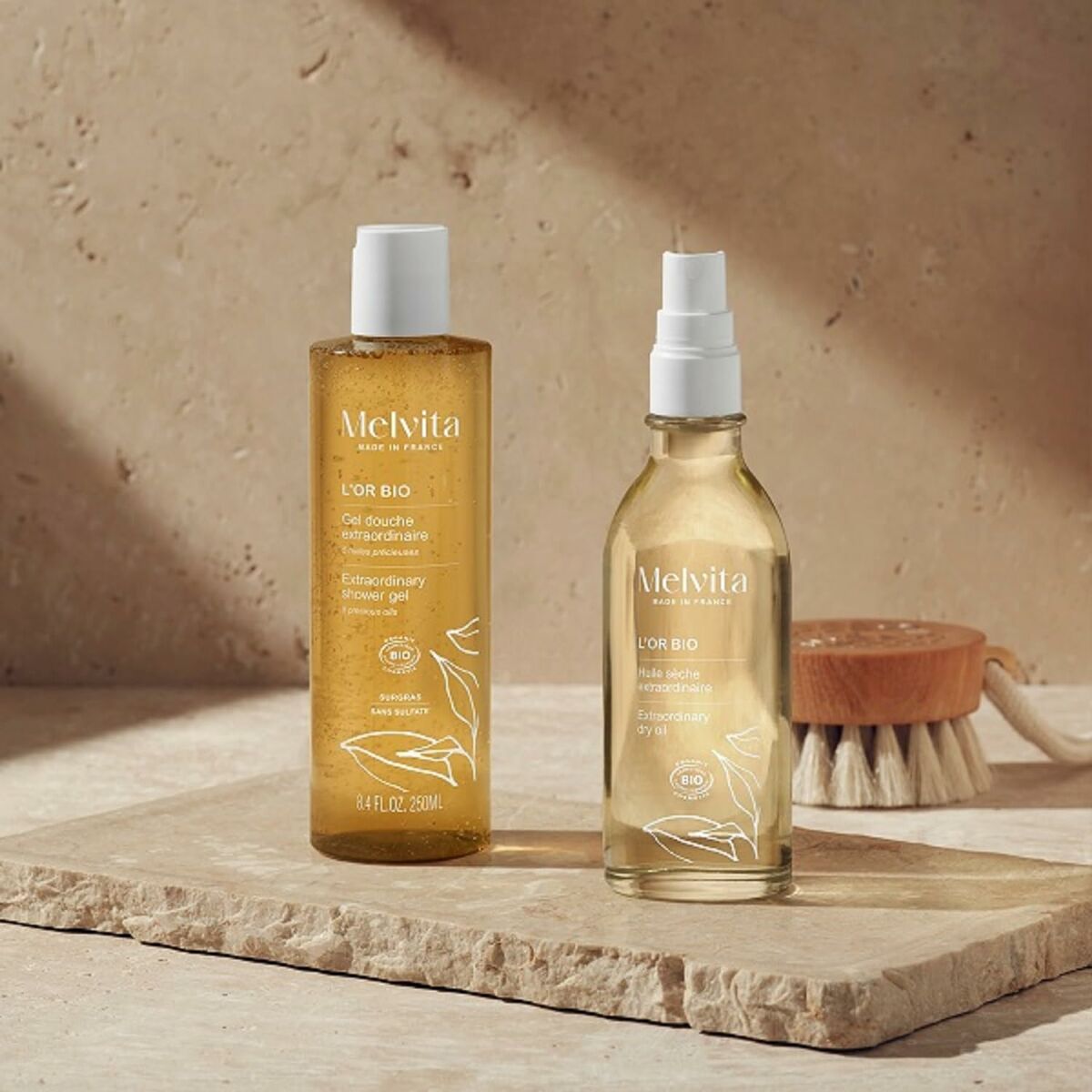 Renseskum Melvita L'OR BIO MELVITA 250 ml produktemballage