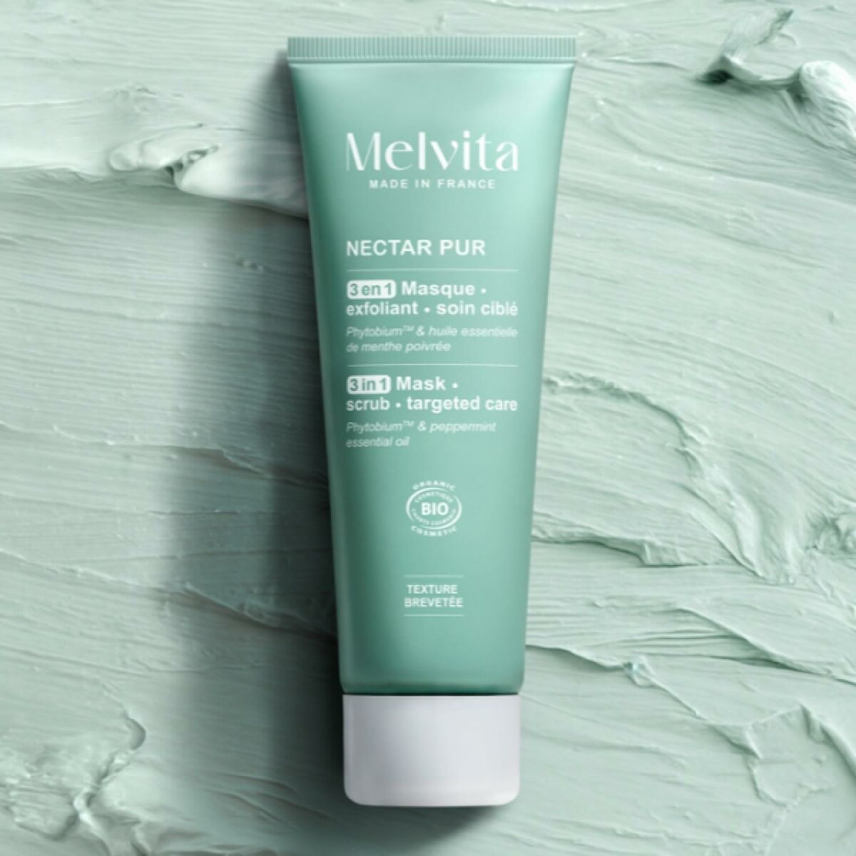 Ansigtsrensegel Melvita NECTAR PUR 75 ml hudplejeemballage