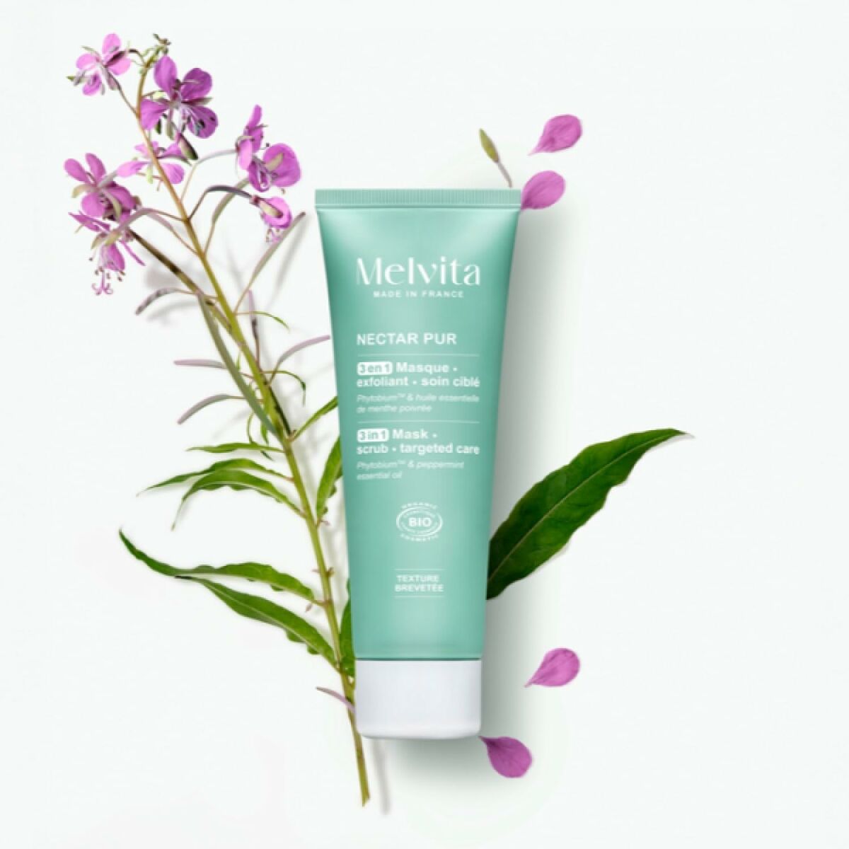 Ansigtsrensegel Melvita NECTAR PUR 75 ml hudplejeemballage