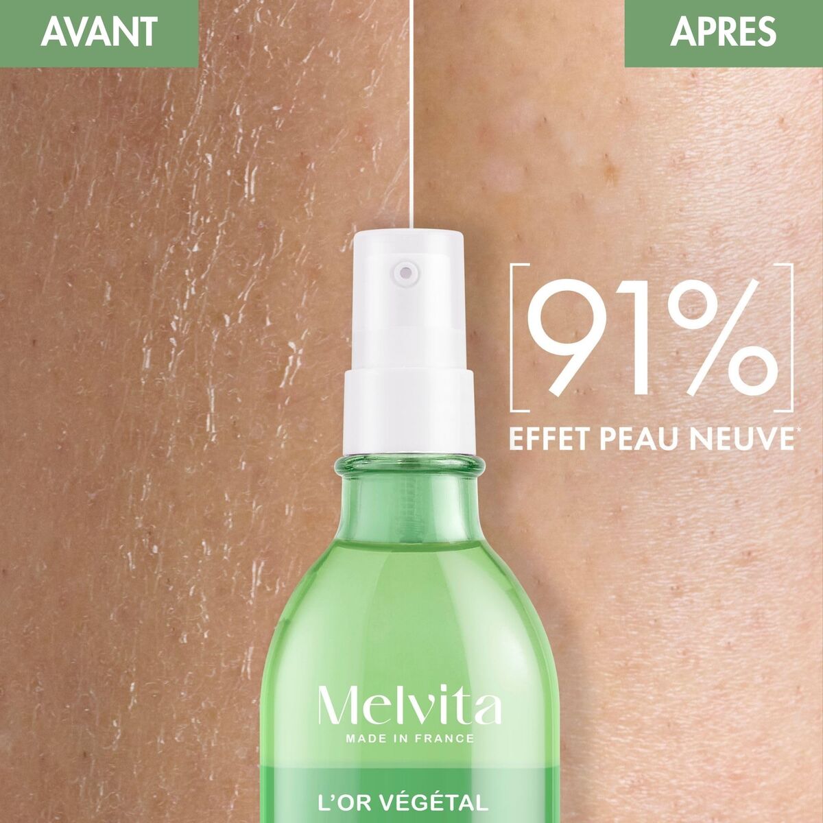 Kosmetiksæt til kvinder Melvita L'OR VÉGÉTAL 2 stykker til kvinder produktemballage