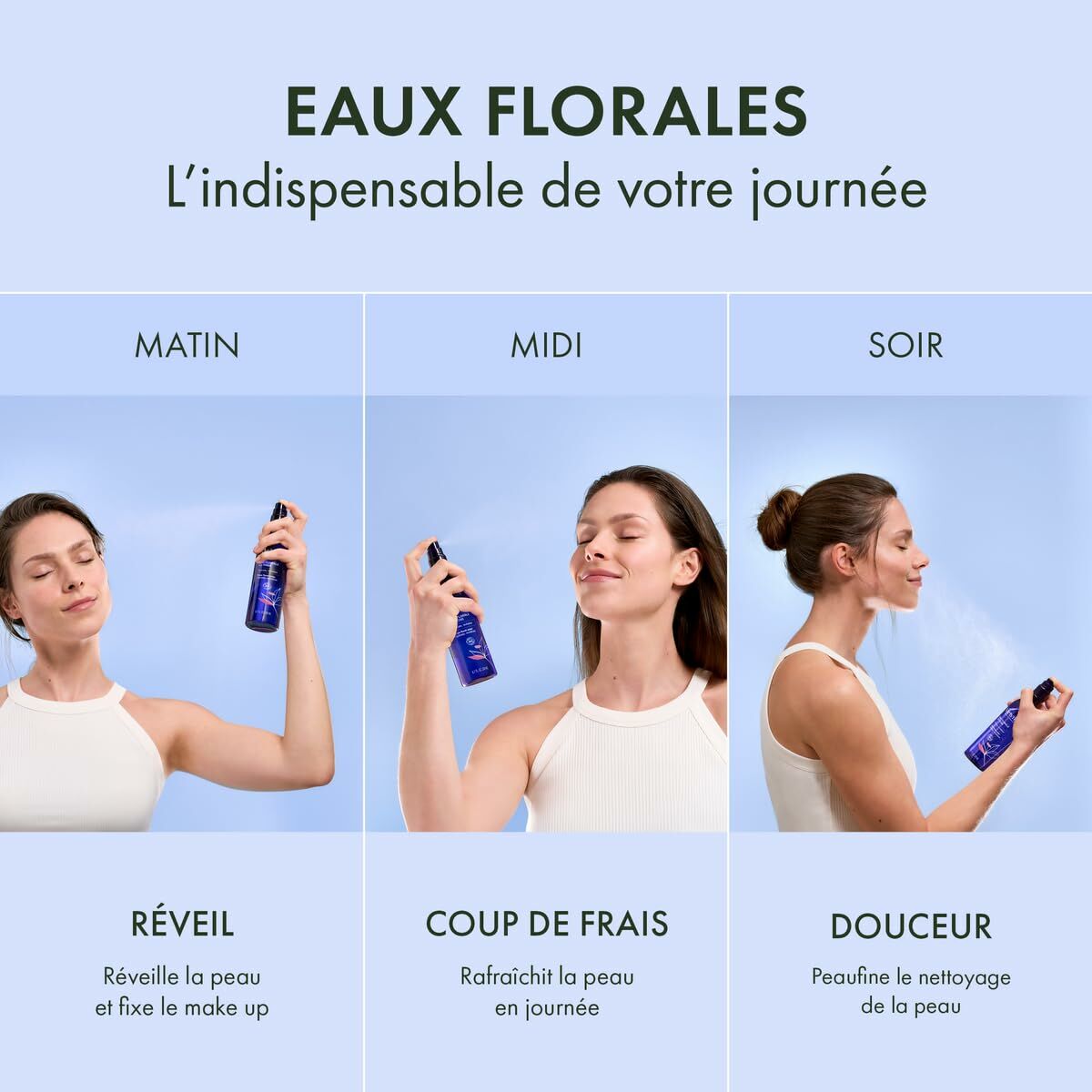 Ansigtsvand Melvita EAU DE FLEURS 200 ml produktemballage