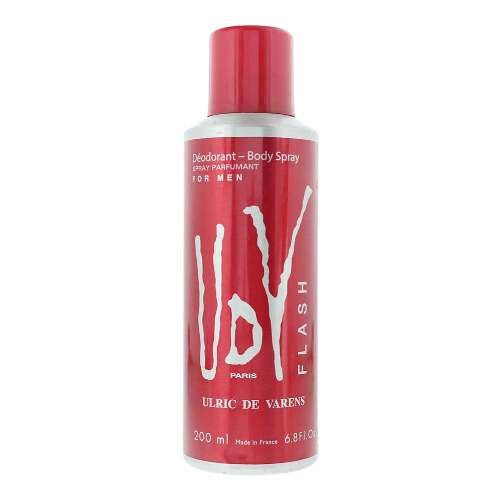 Ulric De Varens, Flash, Deodorant Spray, For Men, 200 ml