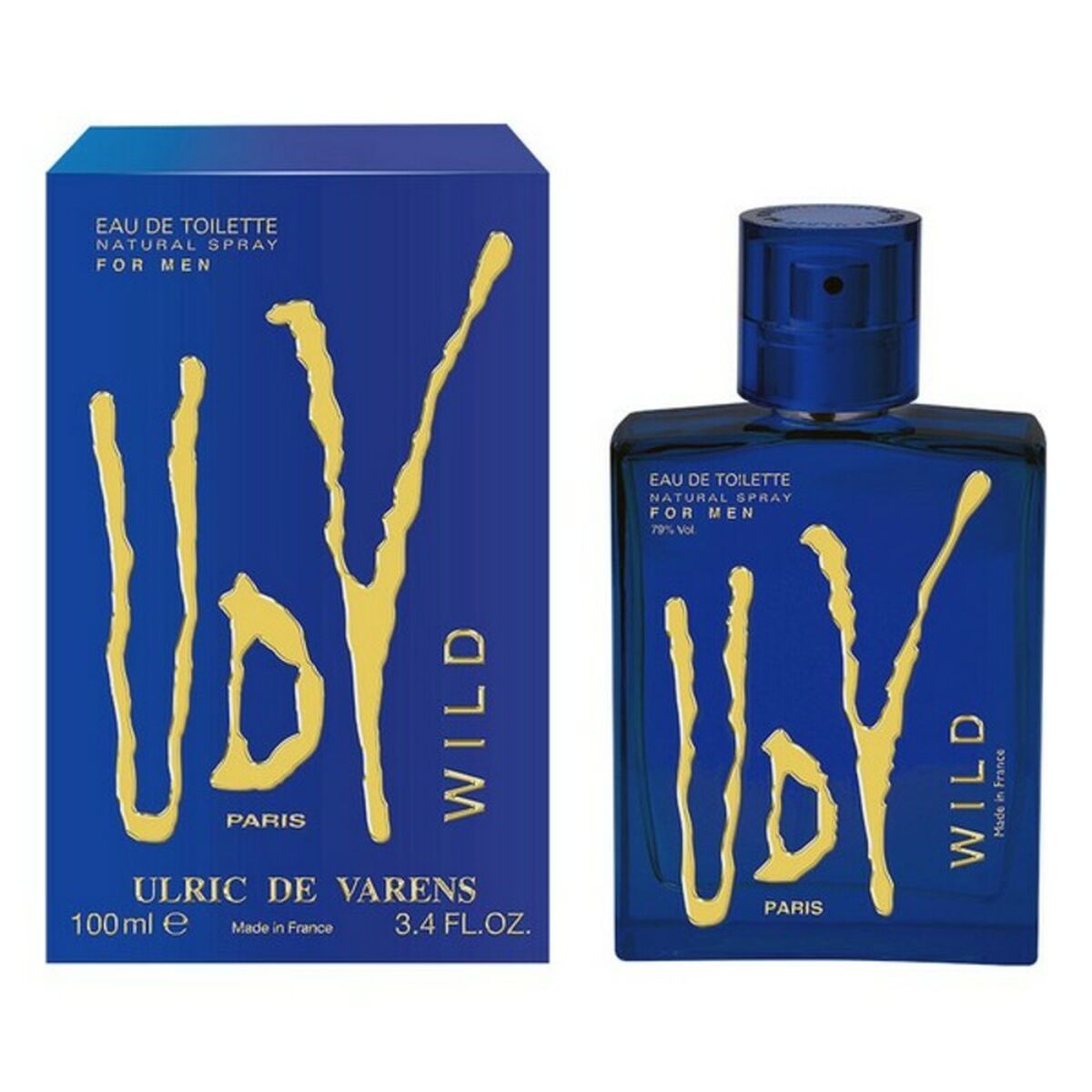 Herreparfume Ulric De Varens Wild For Men EDT 100 ml flaske