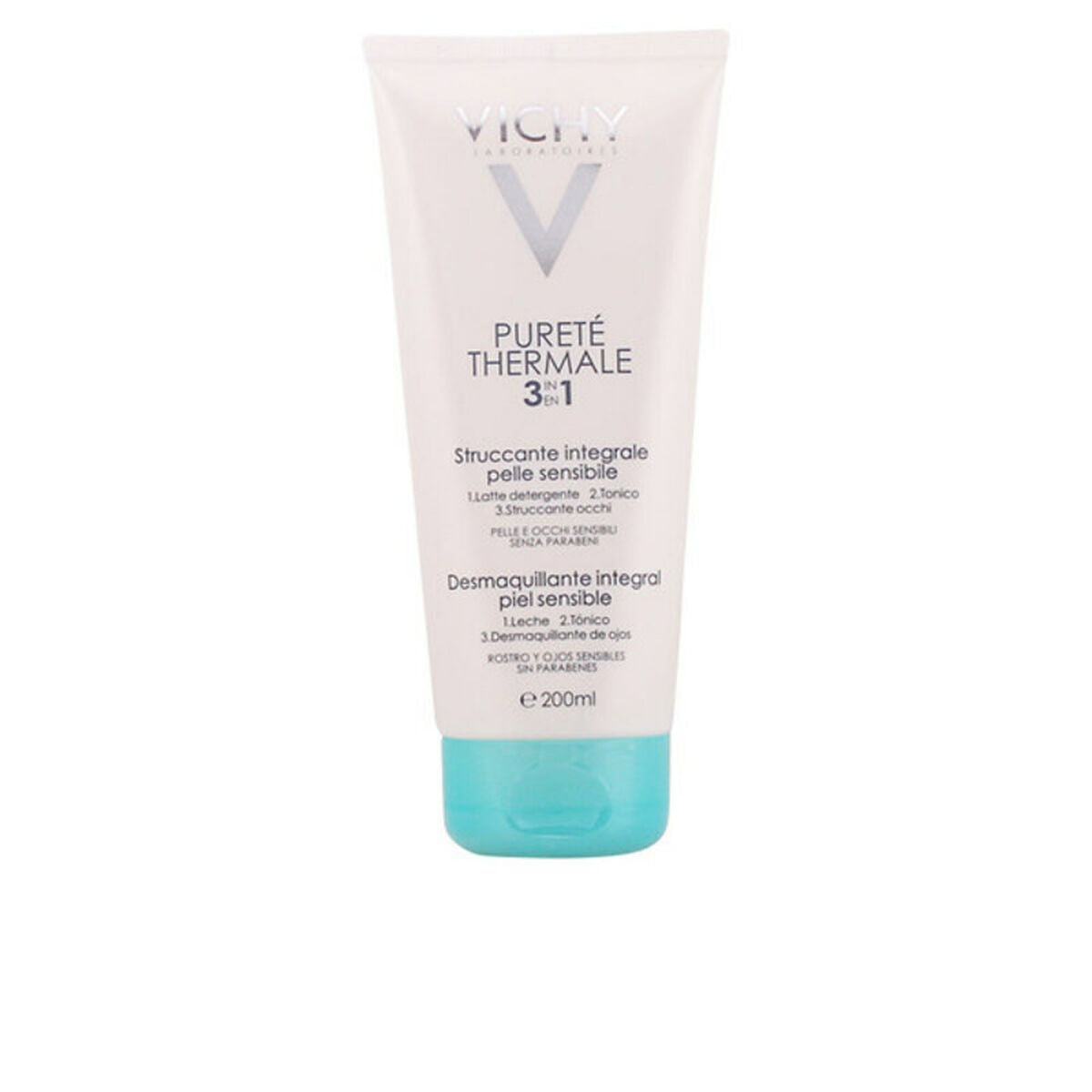 Facial Make Up Remover Cream Vichy Pureté Thermale 3-i-1 hudplejeemballage