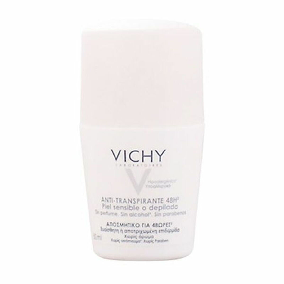Roll-On Deodorant Deo Vichy Deo (50 ml) 50 ml produktemballage