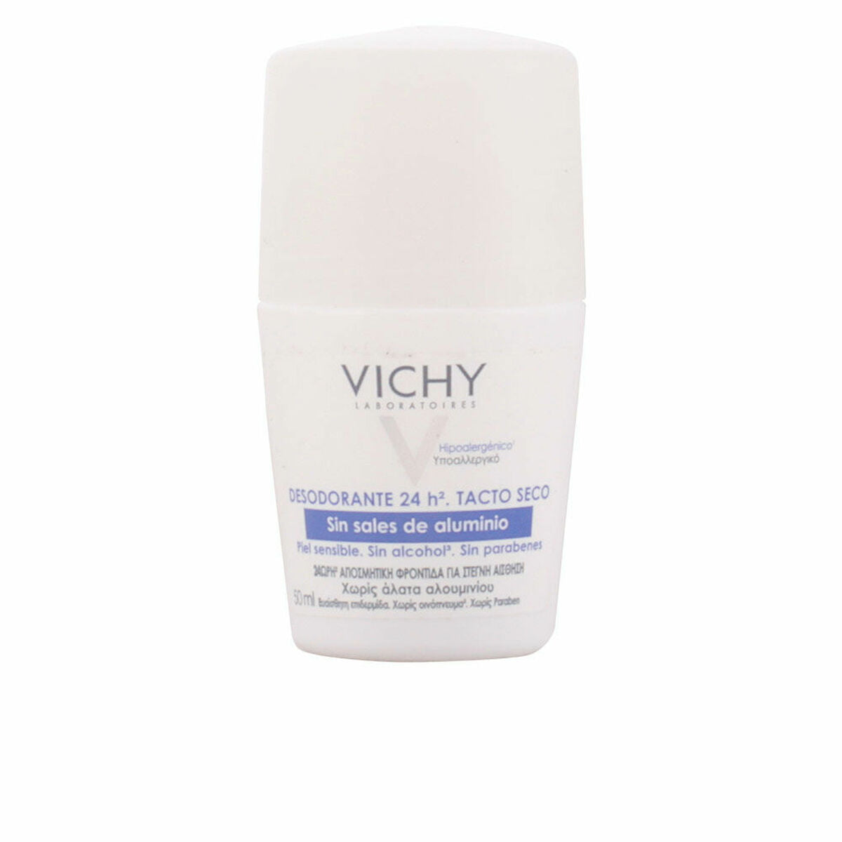 Roll-On Deodorant Sans Aluminium 24H Vichy (50 ml) produktemballage