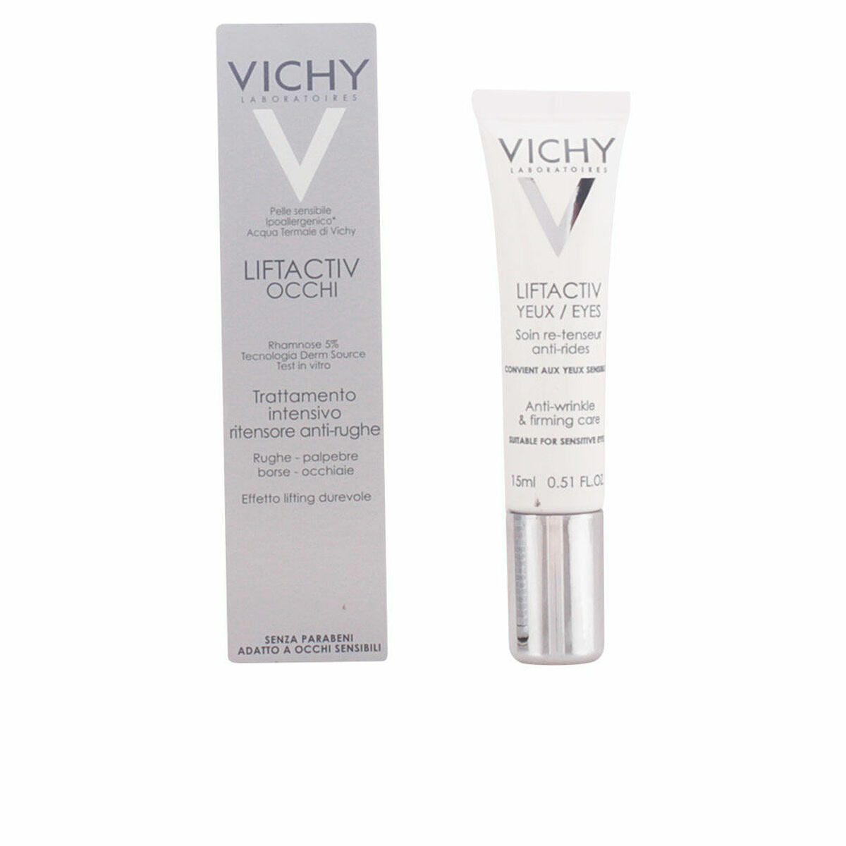 Anti-aging creme til øjenområdet Vichy 15 ml Anti-Rynke til kvinder hudplejeemballage