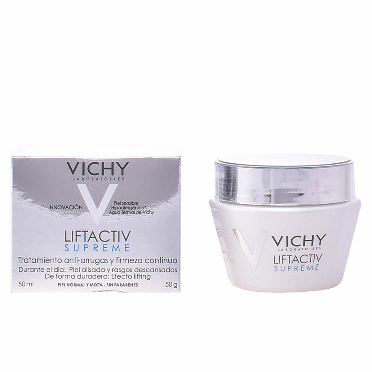 Anti-rynkepleje Liftactiv Supreme Vichy 50 ml produktemballage