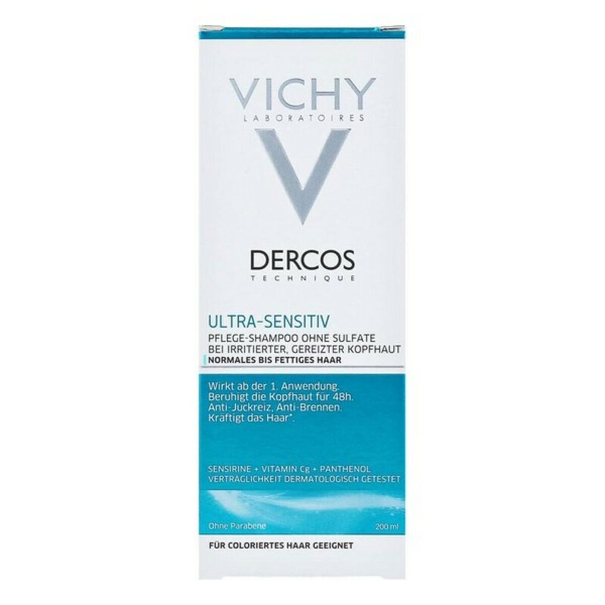 Shampoo Vichy (200 ml) til kvinder shampooflaske