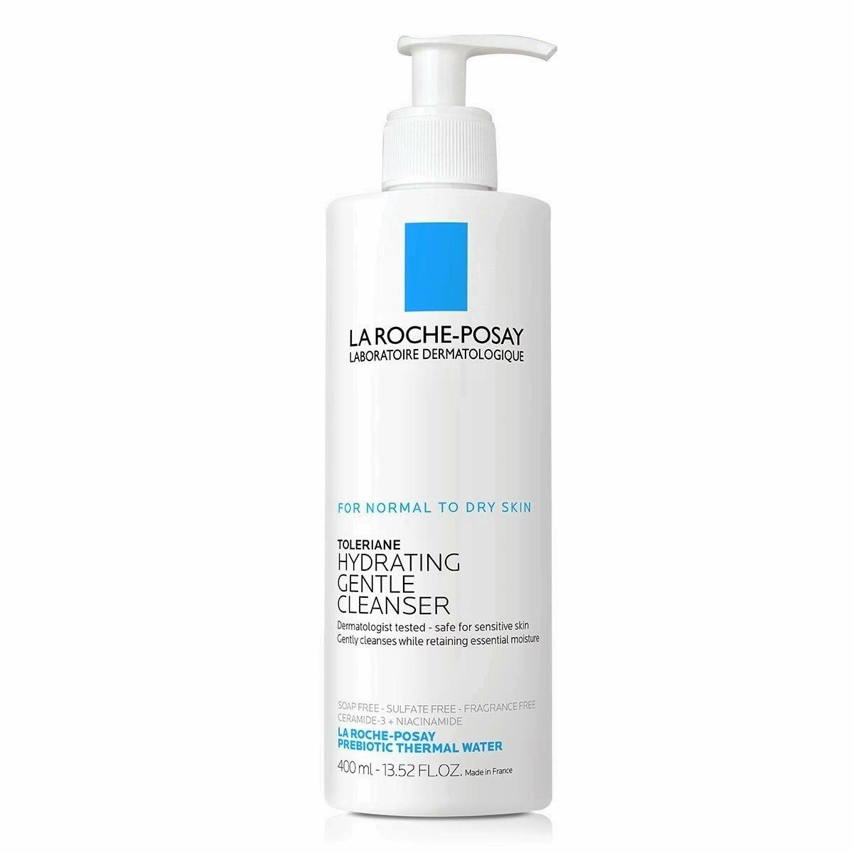 Cleansing Cream La Roche Posay Toleriane 400 ml hudplejeemballage