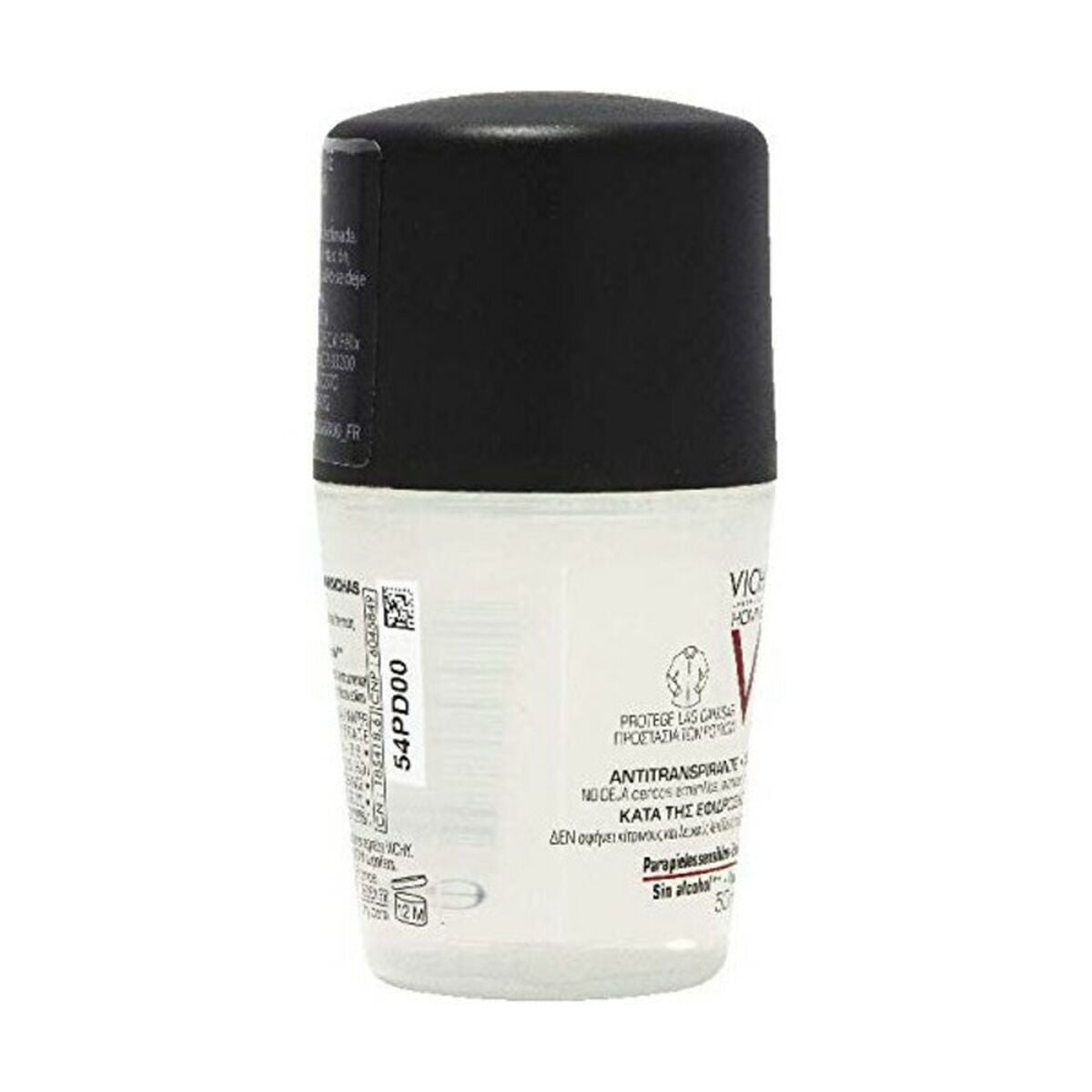 Roll-On Deodorant Vichy Homme 48 timer Antiperspirant 50 ml produktemballage