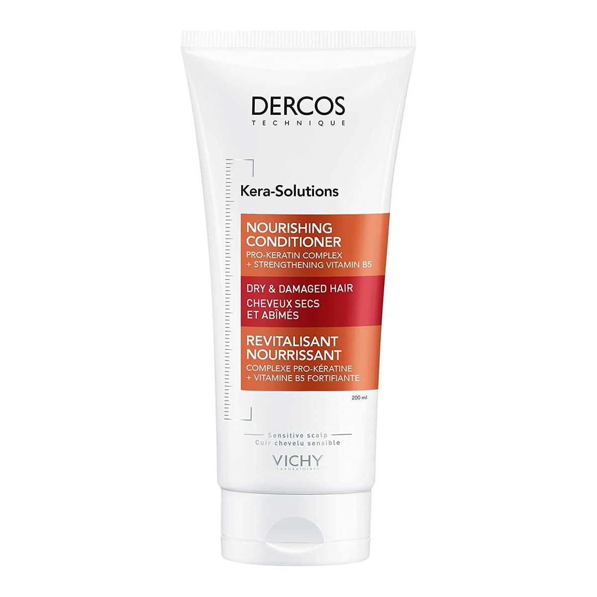 Reparationsmaske Vichy Kera-Solutions 200 ml til kvinder maskeemballage