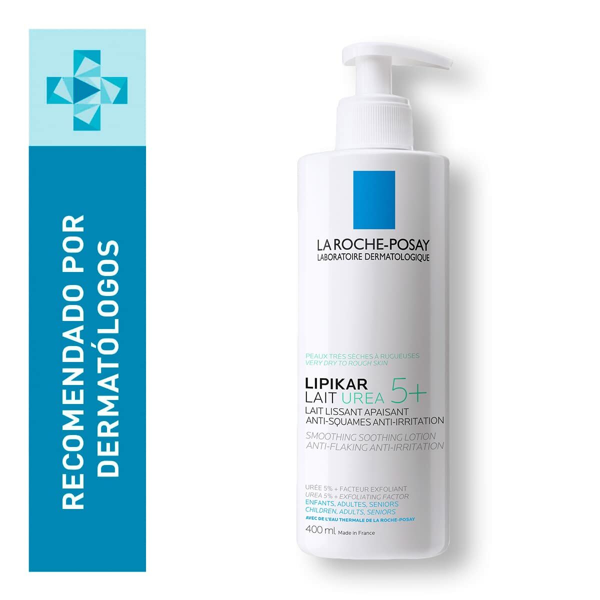 Fugtgivende og blødgørende lotion La Roche Posay 400 ml Beroligende hudplejeemballage til kvinder